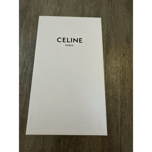 Authentic Celine Paris In Luco White Empty Shoe Storage Box 12.25” x 8.25”x 5” - Picture 3 of 8